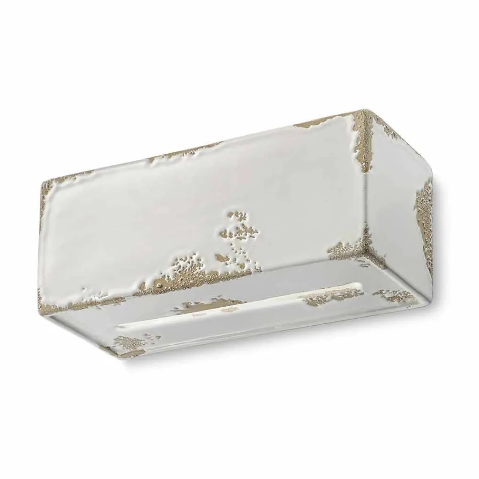 Cerâmica artesanal retrô Applique Ferroluce Viadurini