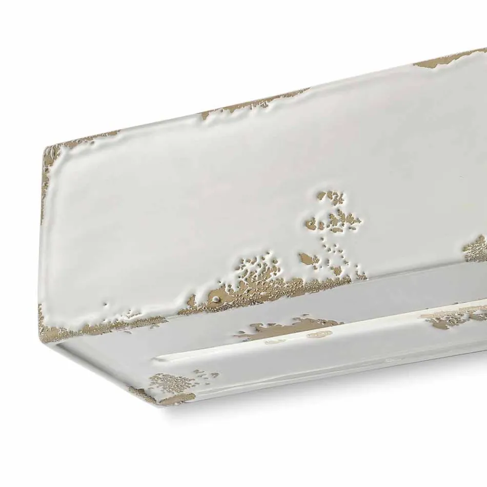 Cerâmica artesanal retrô Applique Ferroluce Viadurini