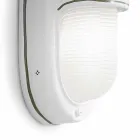 Candeeiro de parede vertical para exterior em cerâmica pintada à mão - Brindisi Viadurini