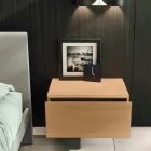 Móveis de quarto de estilo moderno com 5 elementos feitos na Itália - diamante Viadurini