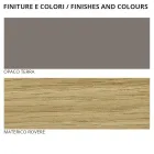 Móveis de quarto de estilo moderno com 5 elementos feitos na Itália - diamante Viadurini