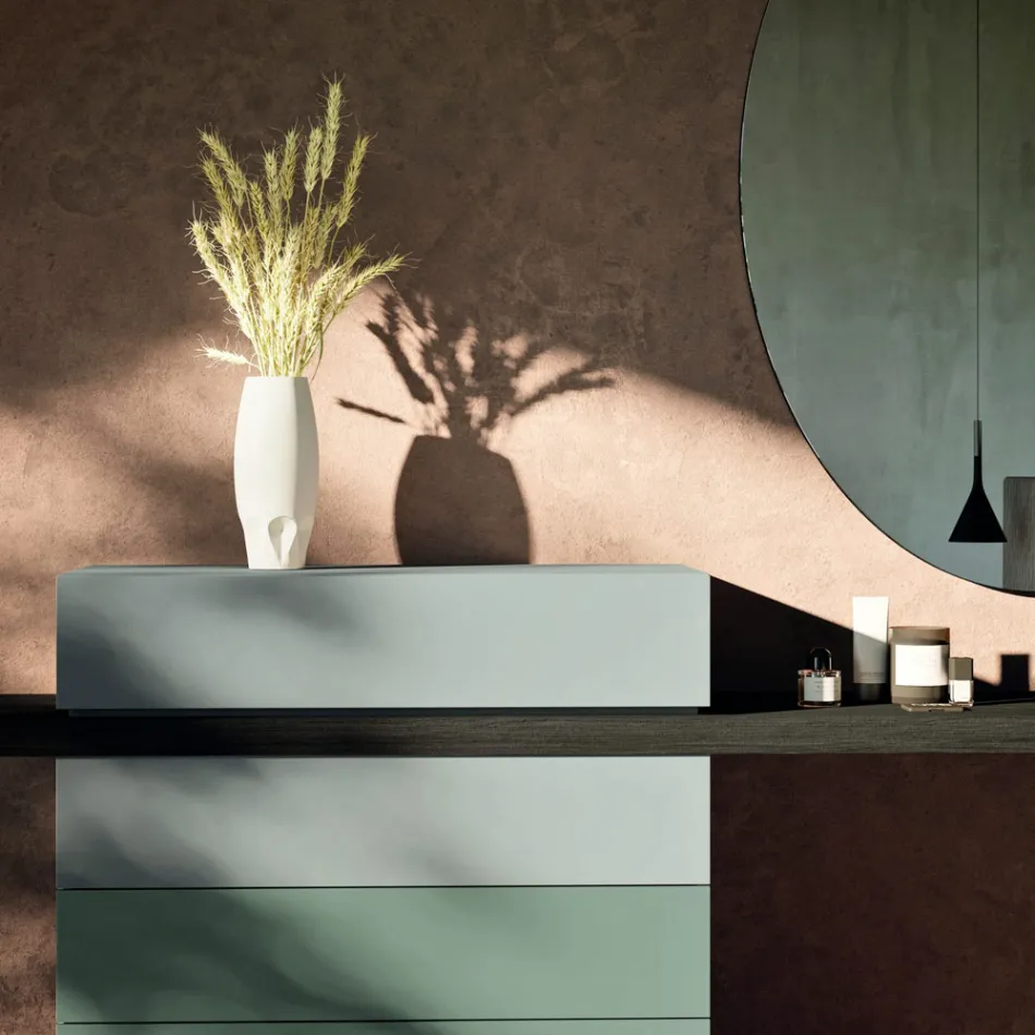 Móveis para quartos de 6 elementos feitos na Itália - Ruby Viadurini