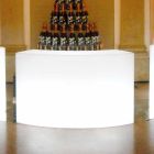 Balcão de bar de jardim modular brilhante Slide Snack Bar, fabricado na Itália Viadurini