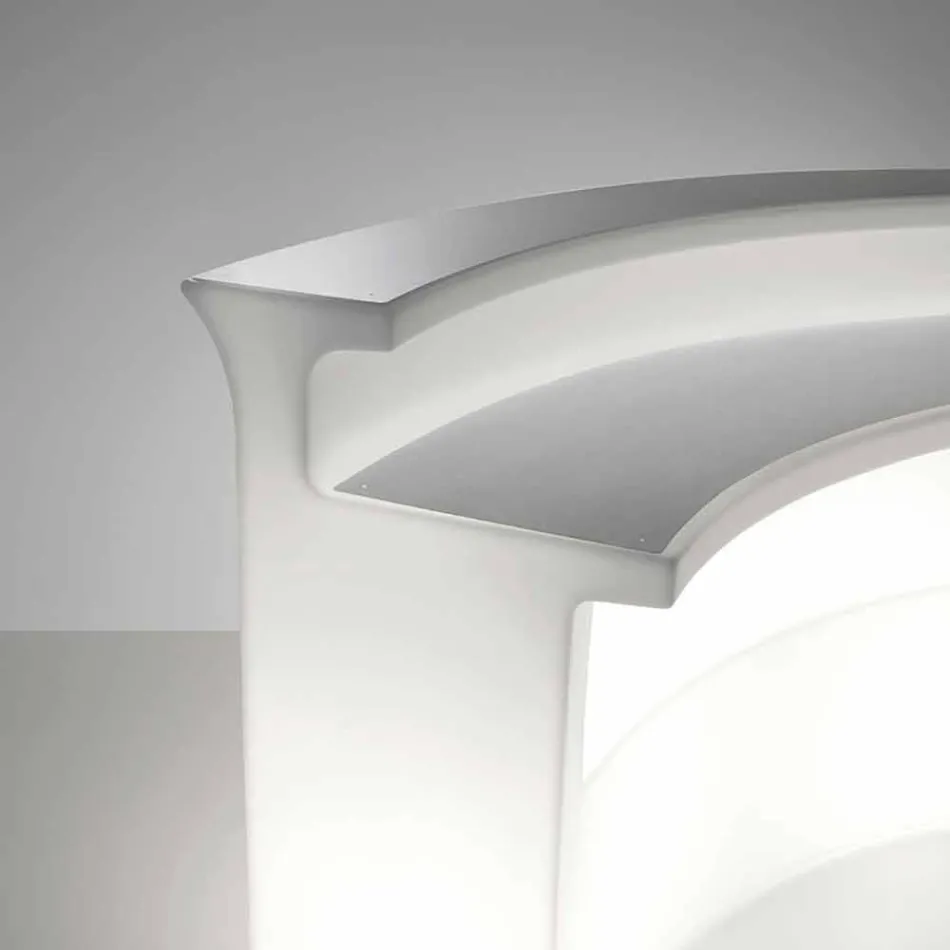 Contador de barra brilhante Bar de quebra de estilo moderno feito na Itália Viadurini