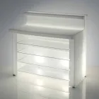 Bar de estilo moderno contador Slide Break Line brilhante feito na Itália Viadurini