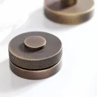 Moderno misturador de bacia de 3 furos com resíduos fabricado na Itália - Quito Viadurini