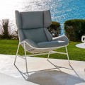 Poltrona de jardim bergere design moderno by Varaschin Summer Set