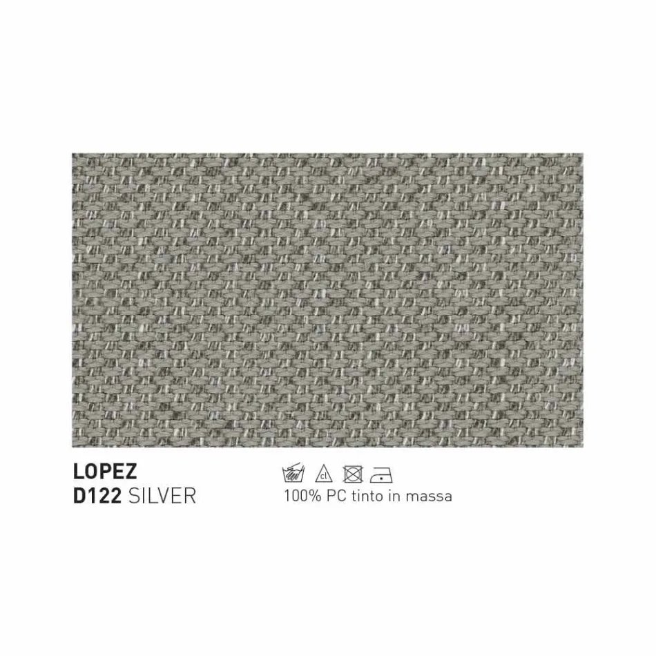 Bergere jardim poltrona Varaschin Summer Conjunto de design moderno Viadurini