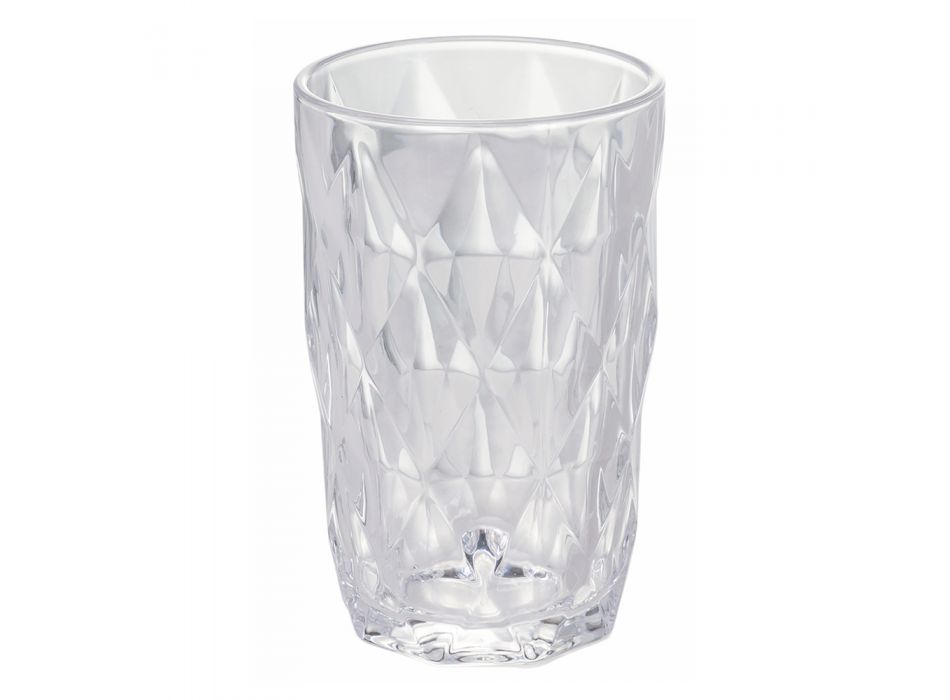 12 peças de taças altas de vidro transparente - Renascença