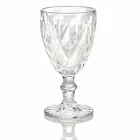 Design moderno de vidro colorido copos de vinho 6 peças - Timon Viadurini