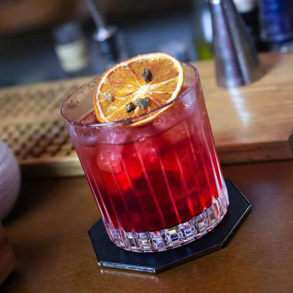 Copos Duplos Antiquados Tumbler Low 12 Peças Luxo - Senzatempo Viadurini