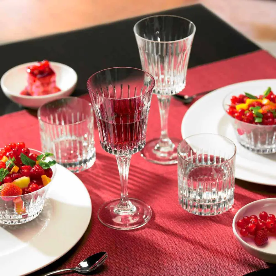 Copos Duplos Antiquados Tumbler Low 12 Peças Luxo - Senzatempo Viadurini