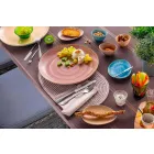 Copos de água de vidro colorido moderno 6 peças de design - Sarabi Viadurini