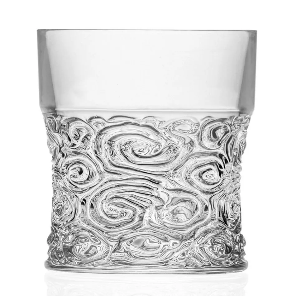 Copos Low Tumbler na Decoração Eco Crystal Audace 12 Peças - Ritmo Viadurini