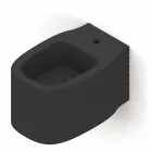 Bidê de cerâmica suspenso de design moderno produzido na Itália, Hamlet Viadurini