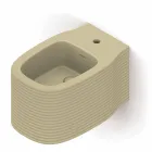 Bidê de cerâmica suspenso de design moderno produzido na Itália, Hamlet Viadurini