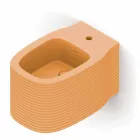 Bidê de cerâmica suspenso de design moderno produzido na Itália, Hamlet Viadurini