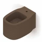 Bidê de cerâmica suspenso de design moderno produzido na Itália, Hamlet Viadurini