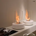 Biocamino rodada apoio mármore Gordon, made in Italy Viadurini