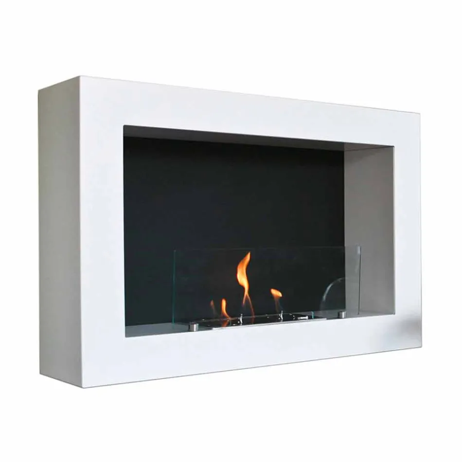 Design Moderno de Parede Biocamino Blake Viadurini