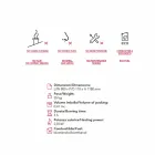 Biocamino de terra de bioetanol, chama design moderno na forma Todd Viadurini