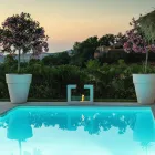 Piso Bio Lareira em Metal Pintado de Branco e Vidro Temperado - Pelide Viadurini