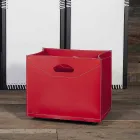 Bolsa de madeira 100% fabricada em couro Itália Innovo Viadurini