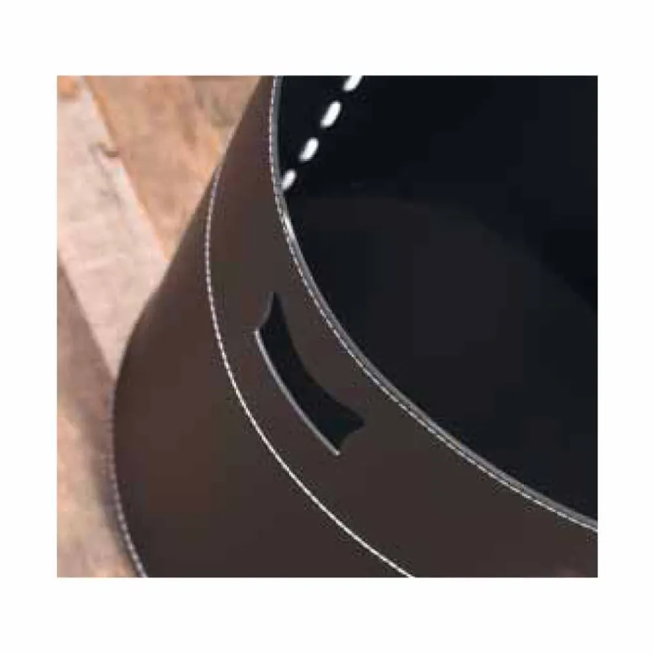 Suporte de registro em 100% fabricado em couro italiano Platão Viadurini