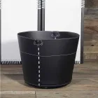 Suporte de registro em 100% fabricado em couro italiano Platão Viadurini