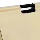 Saco para lenha em couro ecológico com rodas Fabricado na Itália - Caracol Viadurini