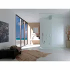 Bossini Cube cabeça de chuveiro revestido de aço para um jato moderno Viadurini