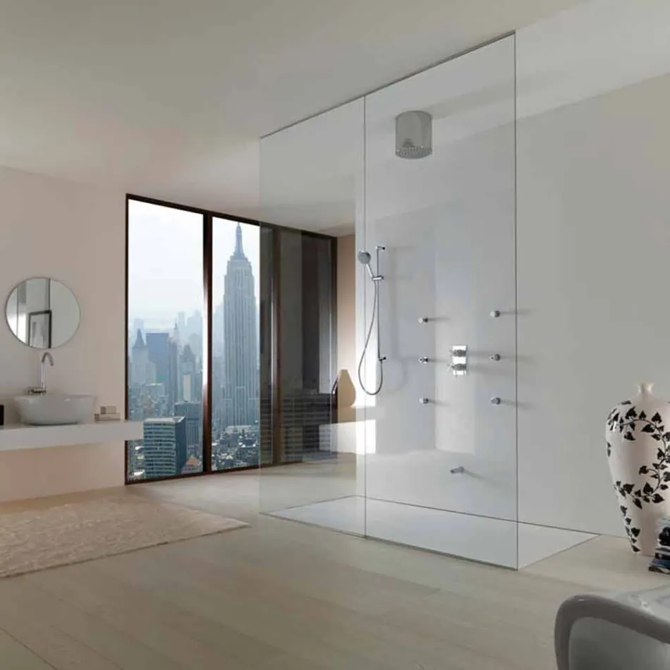 Bossini Oki 200 chuveiro com um design moderno em um jato Viadurini