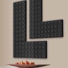 Telha de aquecimento elétrico de tijolo feita na Itália por Scirocco H Viadurini