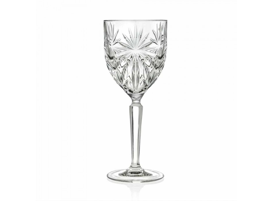 12 peças de vinho ecológico de cristal ou copos de água - Daniele Viadurini
