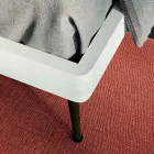 Quarto Completo com 4 Elementos de Design Moderno Fabricado na Itália - Maiorca Viadurini