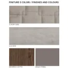 Quarto com 4 elementos de design moderno feitos na Itália - elétrico Viadurini