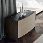 Quarto de estilo moderno com 4 elementos feito na Itália - Calimero Viadurini