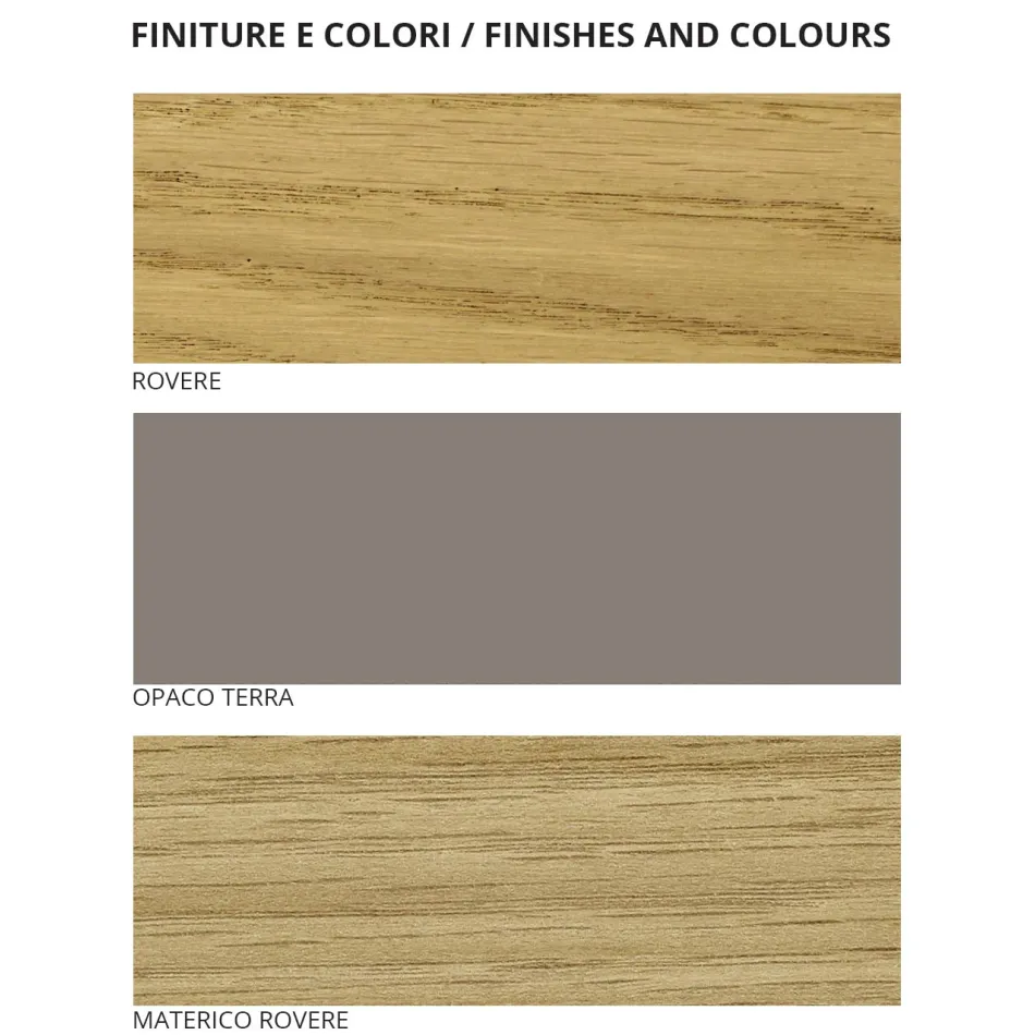 Quarto de 5 elementos de estilo moderno feito na Itália de alta qualidade - precioso Viadurini