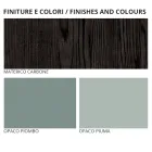 Móveis de quarto com 7 elementos feitos na Itália - Ruby Viadurini