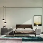 Quarto completo com 5 elementos em estilo moderno feito na Itália - Savanna Viadurini