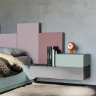 Quarto completo com 5 elementos feitos na Itália de alta qualidade - quartzo Viadurini