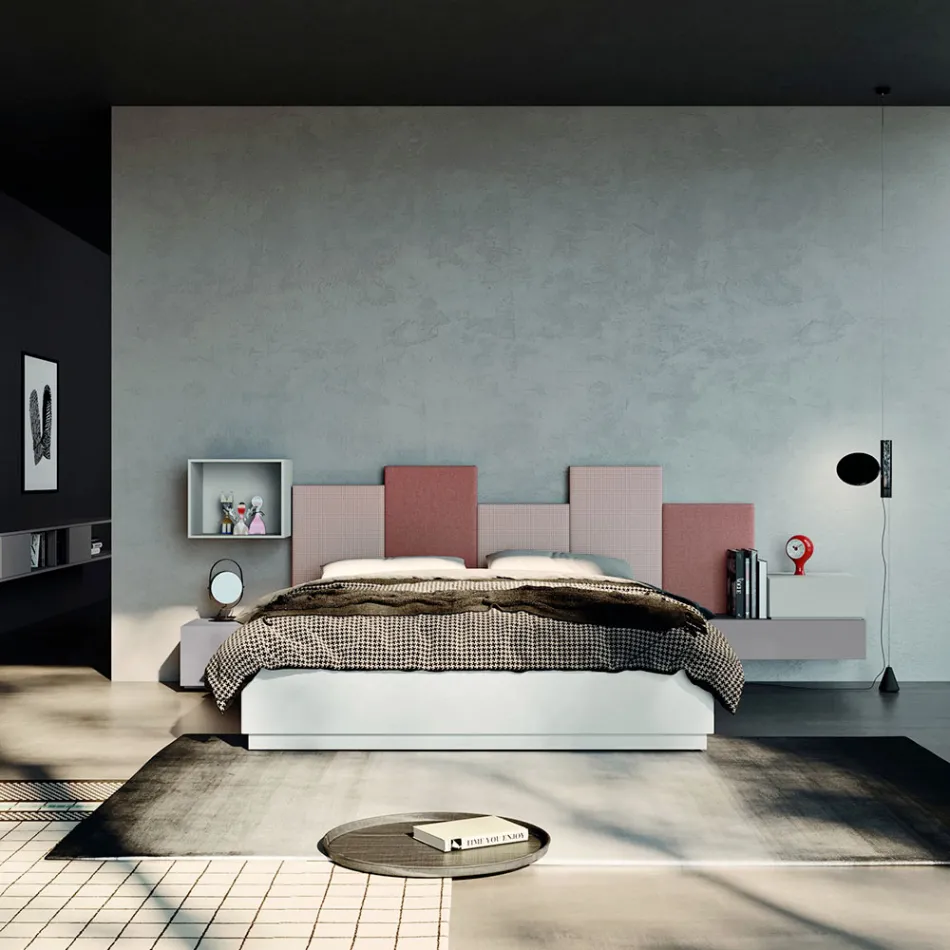 Quarto completo com 5 elementos feitos na Itália de alta qualidade - quartzo Viadurini