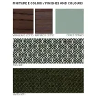 Quarto completo com 5 elementos modernos feitos na Itália - Shaila Viadurini