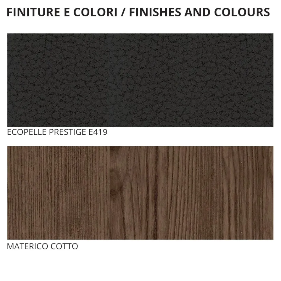 Quarto Duplo 4 Elementos Fabricado na Itália Luxo - Gamma Viadurini