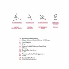 Lareira de bioetanol Outdoor Dean pintado piso de aço Viadurini