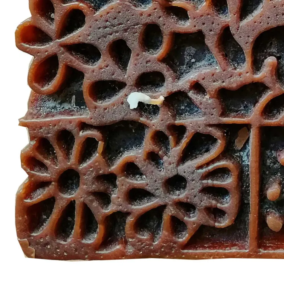 Vela Artesanal com 4 Mechas em Cera Perfumada Fabricada na Itália - Tacna Viadurini