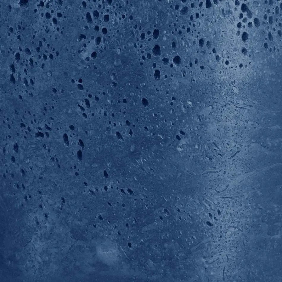 Vela quadrada de cera moderna feita à mão feita na Itália - Mondeo Viadurini