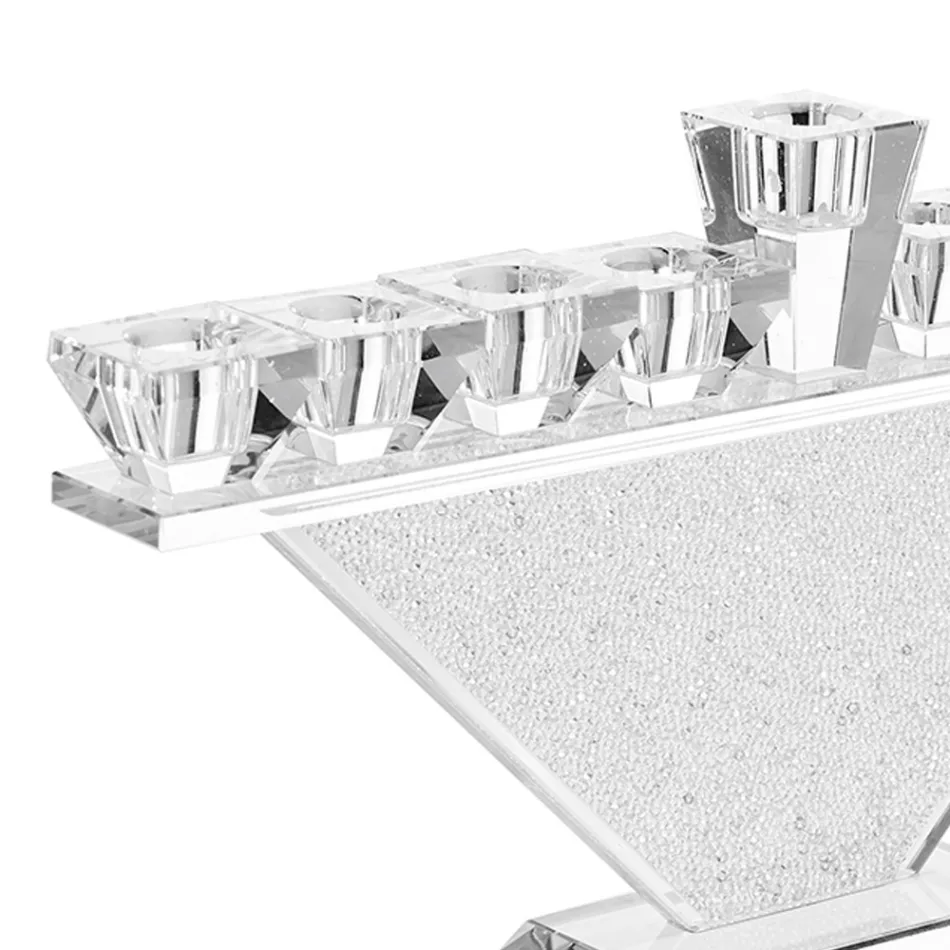 Candelabros de Cristal de Chama 9 de Design de Luxo Italiano - Wanni Viadurini