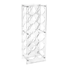 Porta-garrafa transparente de plexiglás fabricado na Itália - lamentações Viadurini