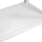 Carrinho de exterior em alumínio pintado com diferentes acabamentos - Hotel Viadurini